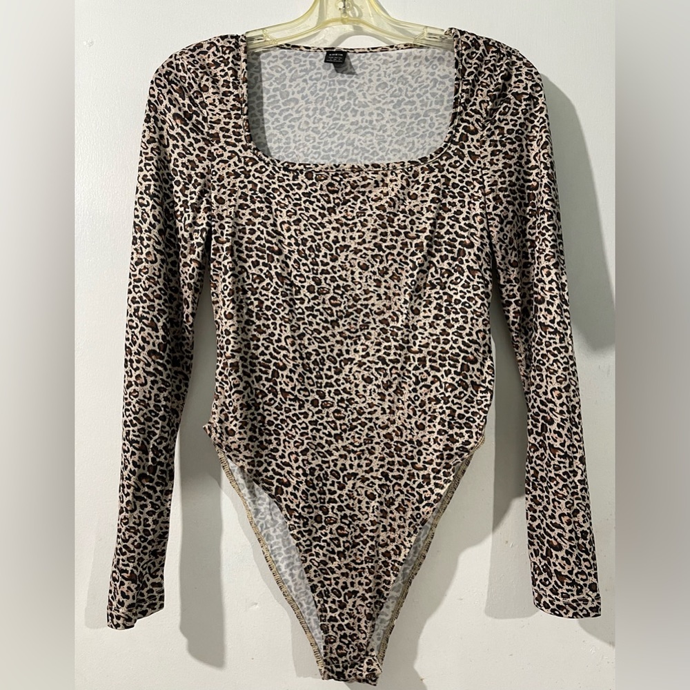 Leopard bodysuit.